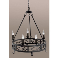 Classical cartwheel style light fitting in a matt black finish. Height - 65cm Diameter - 57cmBulb ty