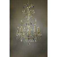 Unbranded 098 8H C - Cream Crack Chandelier