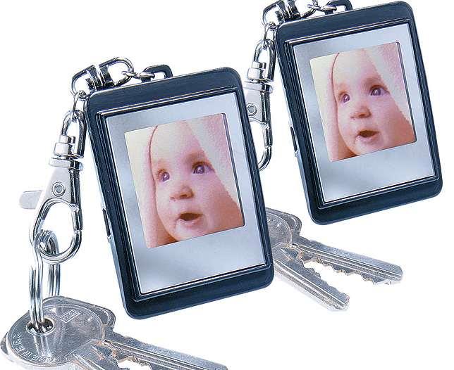 Unbranded 1.5 inch Keyring Photoframe (Pair)