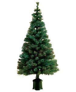 Unbranded 1.8m / 6ft Green Fibre Optic Tree