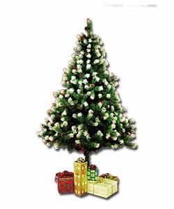 1.8m/6ft Deluxe Snow Effect Tree