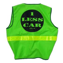 Unbranded 1 Less Car Hi Viz Jacket Ages 8-11 Green