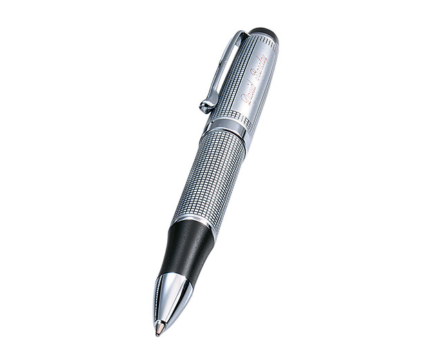 Unbranded 1 x Roller Ball pen with refill and box -