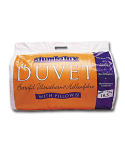 10.5 Tog King Size Duvet & Pillow