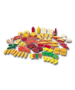 100 Piece Play Food Set