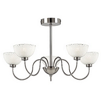 Unbranded 1006 5SC - 5 Light Satin Chrome Ceiling Light