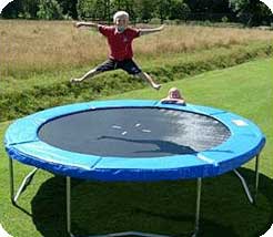 10ft Spring Time Panda Trampoline