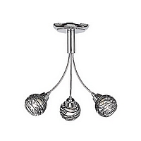 Unbranded 1120 3CH - 3 Light Polished Chrome Ceiling Light