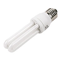 11W 240V 2U Compact Fluorescent ES 148mm