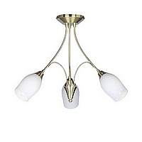 Unbranded 125 3SB - 3 Light Satin Brass Ceiling Light