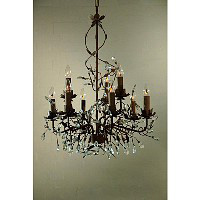 Unbranded 125 6 3H RU - Rustic Chandelier