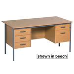 1500mm Executive Desk - Light Oak