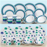 16 And 16 Piece Mix N Match Dinner Set