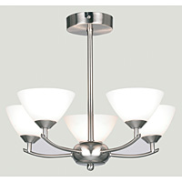 Unbranded 1733 5SC - 5 Light Satin Chrome Ceiling Light