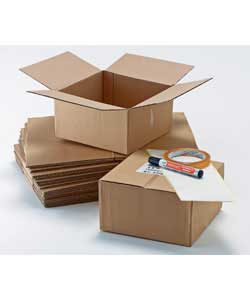 18 Postage Boxes 20 X 20 X10cm