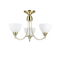 Unbranded 1805 3SB - 3 Light Satin Brass Ceiling Light