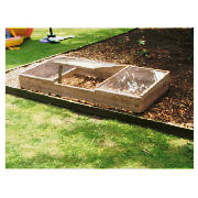 Unbranded 180x90cm triple cold frame