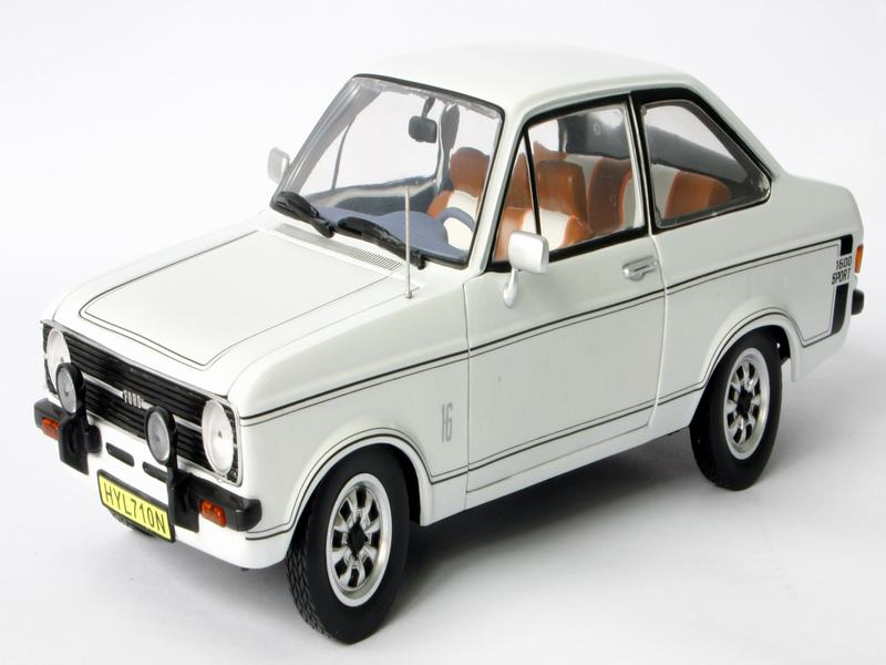 Diecast Model Cars - Others - 1975 Ford Escort Sport 1600 - Diamond White