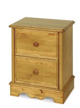 2 Drawer Bedside - Sherwood