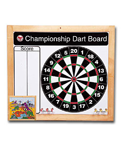 2 in 1 Magnetic Dartboard