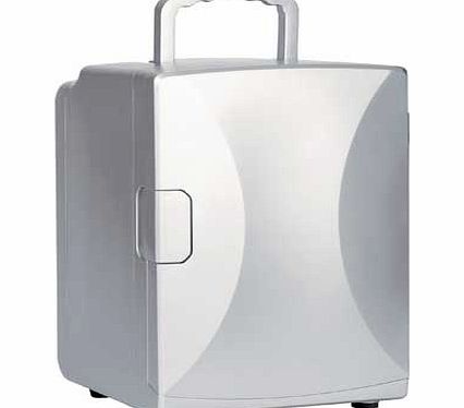 Unbranded 20 Litre Silver Mini Fridge