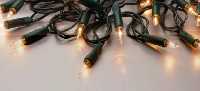 200 Clear Alternating Twinkling Lights