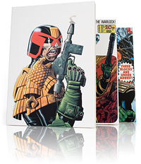 Unbranded 2000 AD Canvas Prints (Dredd)