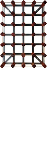 Unbranded 24 hole wine rack