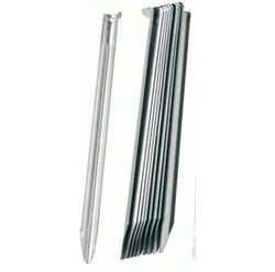 Unbranded 24CM STEEL U PEGS - PACK 10