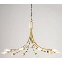 Unbranded 283 10SB - Satin Brass Hanging Light