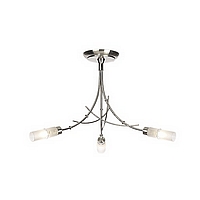 Unbranded 283 3SC - 3 Light Satin Chrome Ceiling Light