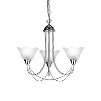 Unbranded 295 3SC - 3 Light Satin Chrome Hanging Light