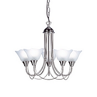 Unbranded 295 5SC - 5 Light Satin Chrome Hanging Light