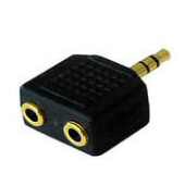 3.5mm stereo jack splitter