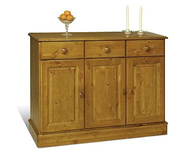 3 Door Dresser Base - Sherwood