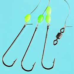 Unbranded 3-down Multispecies Rig - Hook Size 1/0 (Pack of