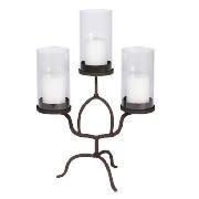 Unbranded 3 Lantern Outdoor Candleabra