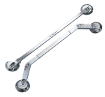 3 Series E36 E-Tech Polished Alloy Strut Brace - All Models inc M3