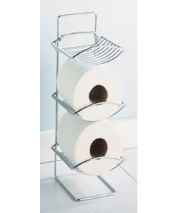 3 Tier Toilet Roll Store