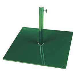 32kg Parasol Base Green - 40mm tube