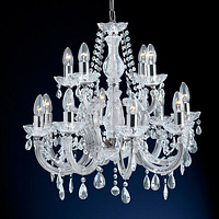 Unbranded 399 12 - 12 Light Polished Chrome Chandelier