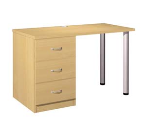 3dwr tubular leg desk