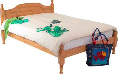 3Ft Hilton Pine Bed Frame