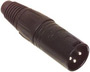 3Pin XLR Male Connector (Blk)