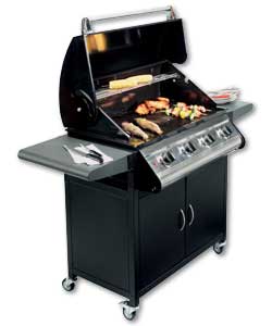 4 Burner Gas BBQ