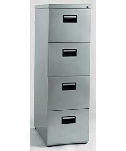 Unbranded 4 Drawer A4 filer - Black