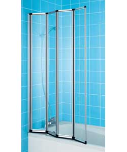 4 Fold Shower Screen