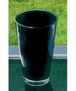 4 Pack Black High Ball Tumblers