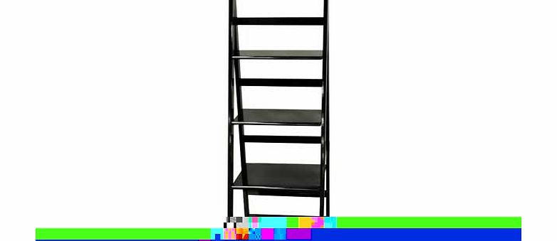 Unbranded 4 Tier Display Shelving Unit - Black