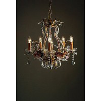 Unbranded 4028 5 1H BZP - Bronze Chandelier